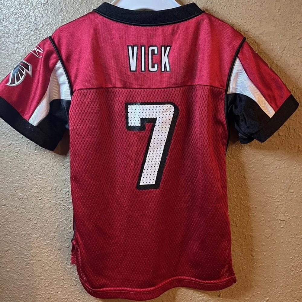 Vintage Reebok Mike Vick Atlanta Falcons Kids Jersey
